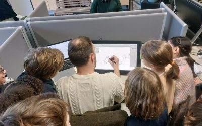 Excursie groep 5 en 6 naar Flatland Agency